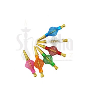 Shisha Head – Glass Top Silicone Base – Assorted Colours